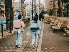早春下校時間