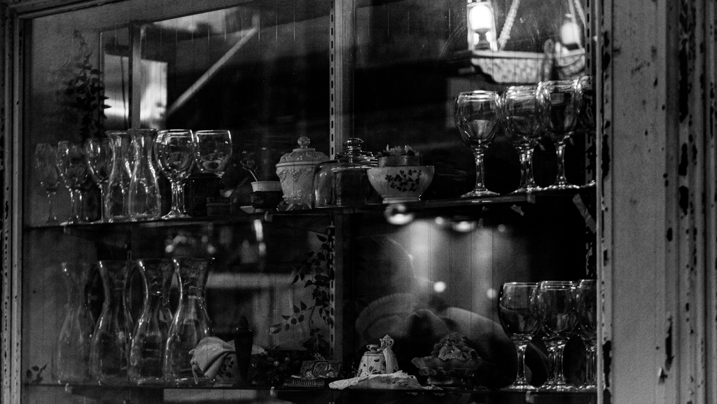 喫茶店の窓
