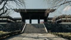 お寺の門