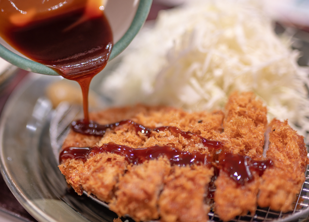 とんかつ食べてうまかった