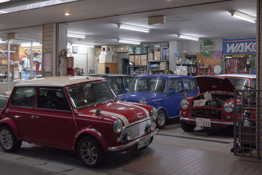 miniのある風景