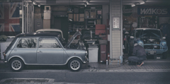 miniのある風景