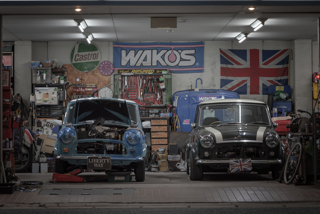 miniのある風景