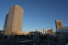 夕暮れの幕張新都心