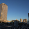 夕暮れの幕張新都心