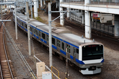 日暮里駅近くにて