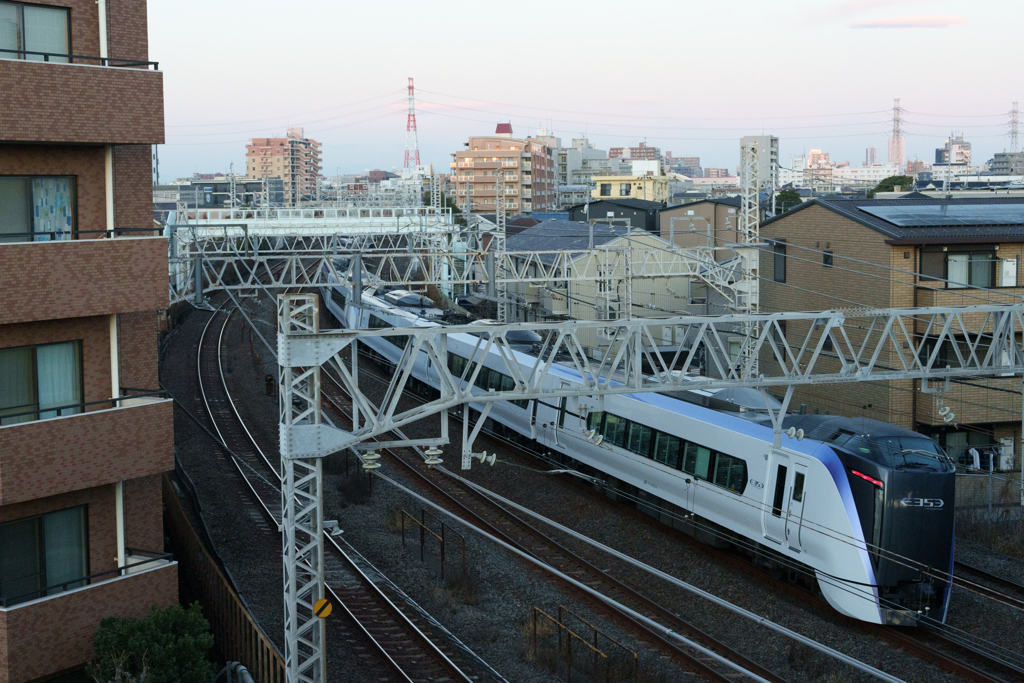 朝の総武線