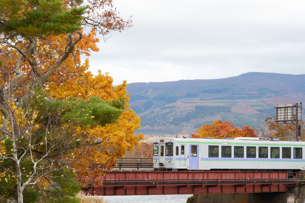 秋の函館本線