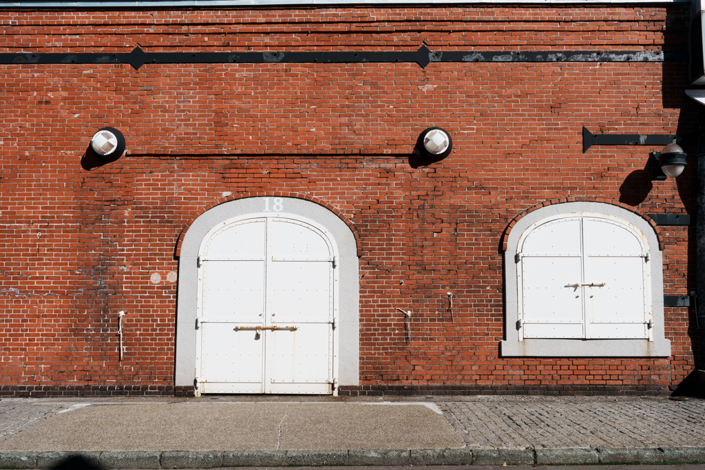 函館の街の赤煉瓦