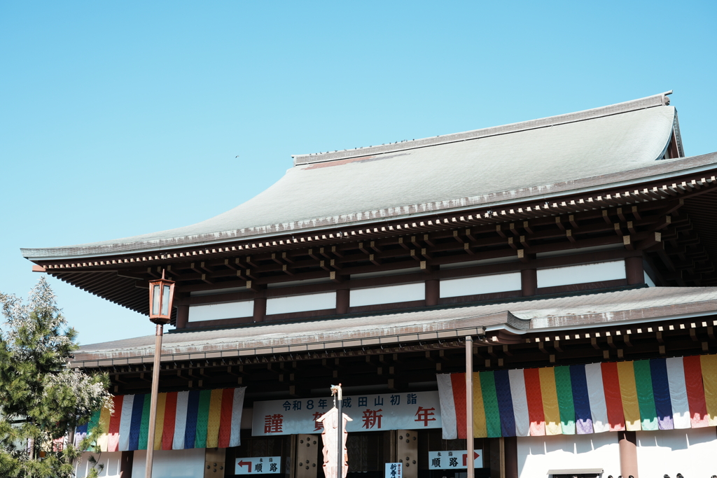 元日の成田山新勝寺