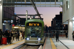 広島の街と路面電車