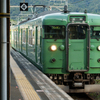 緑の国鉄車
