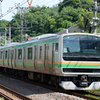鎌倉を走る横須賀線