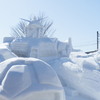 十日町の雪像