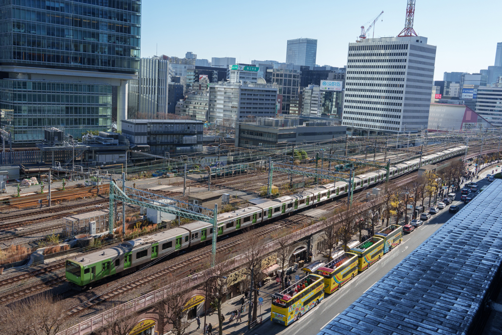 年の瀬の東京駅