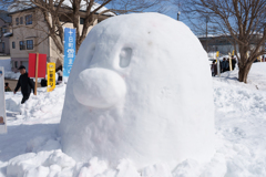 十日町の雪像