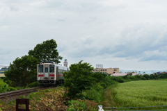 田園地帯を走る留萌本線