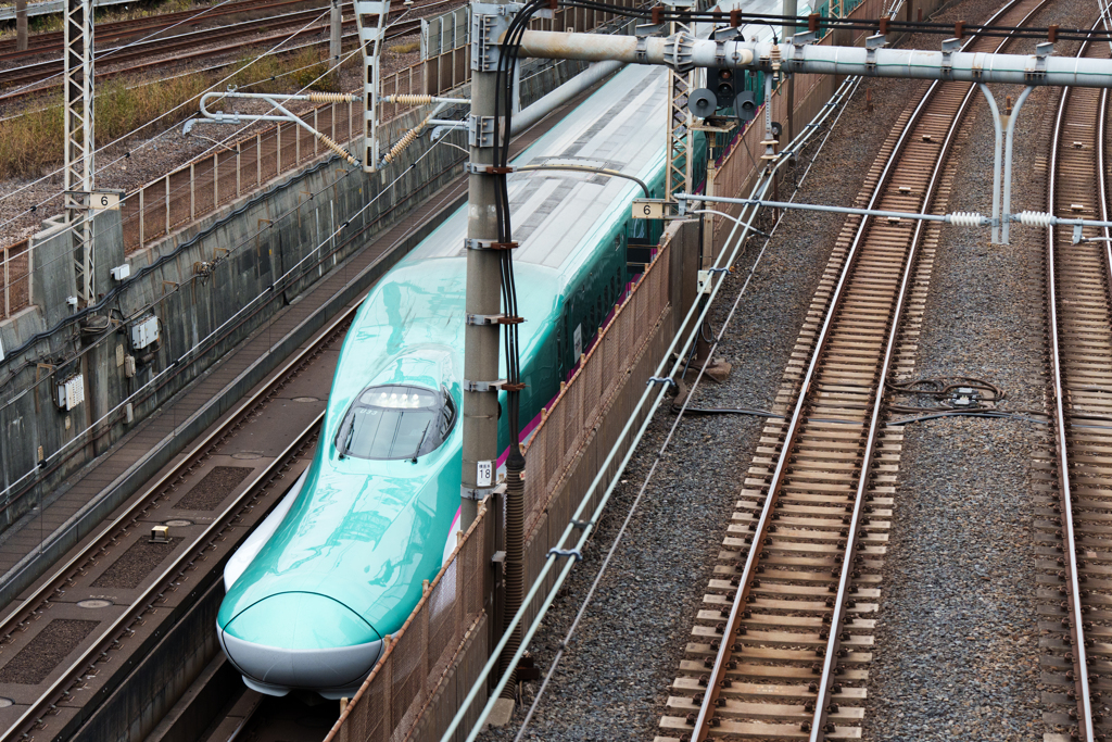 日暮里駅近くにて