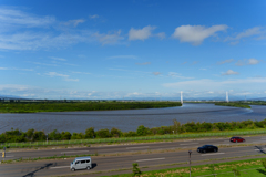 夏の石狩川