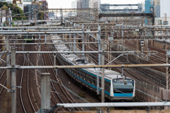 日暮里駅近くにて