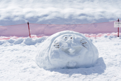 十日町の雪像