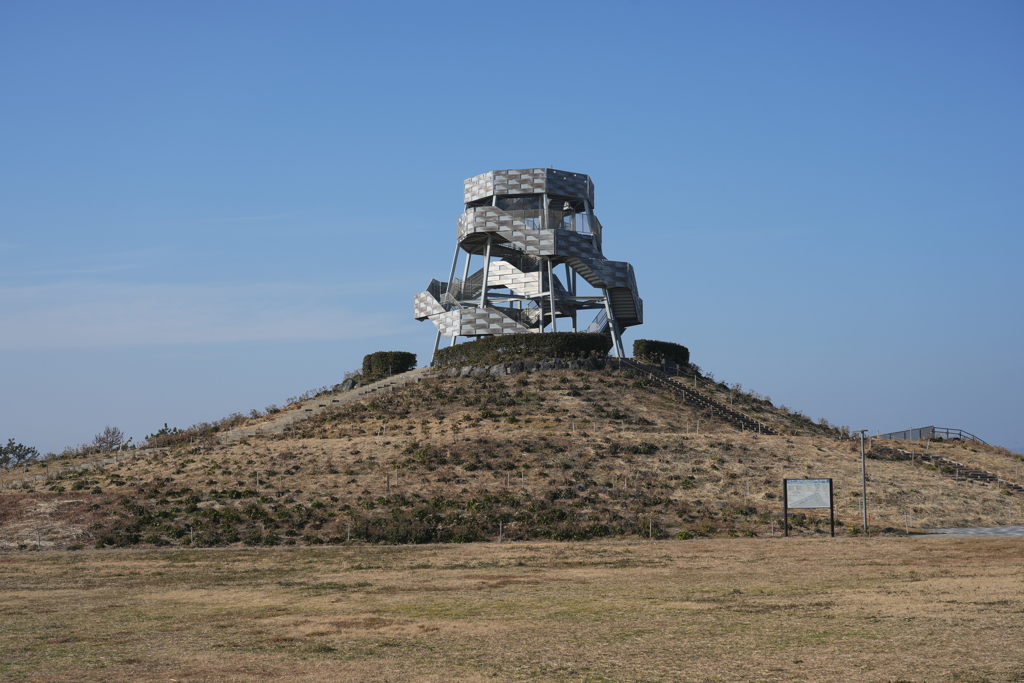 無機質な展望台