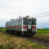 田園地帯を走る留萌本線