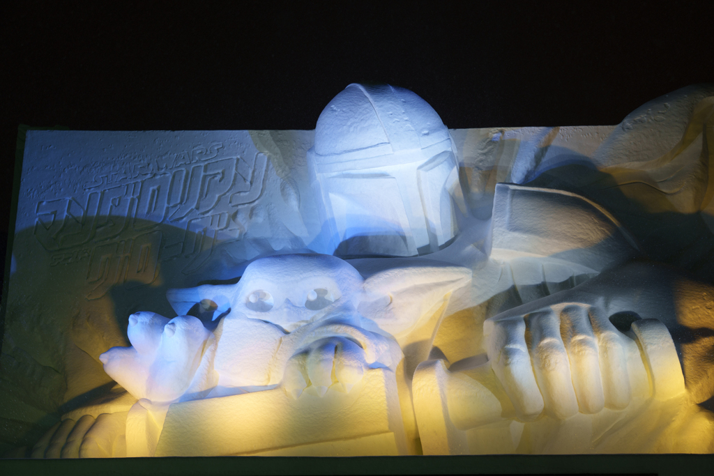 夜のさっぽろ雪まつり