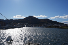 摩周丸からの函館山
