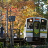 秋の会津鉄道