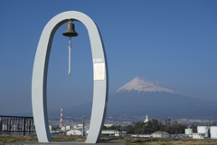 田子の浦の富士山