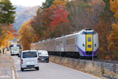 秋の函館本線