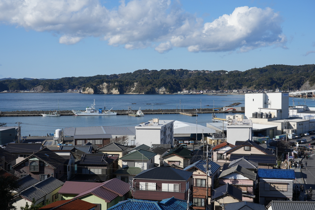 遠見岬神社からの風景