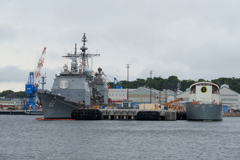 横須賀の軍艦