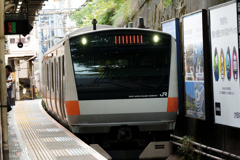 御茶ノ水駅にて