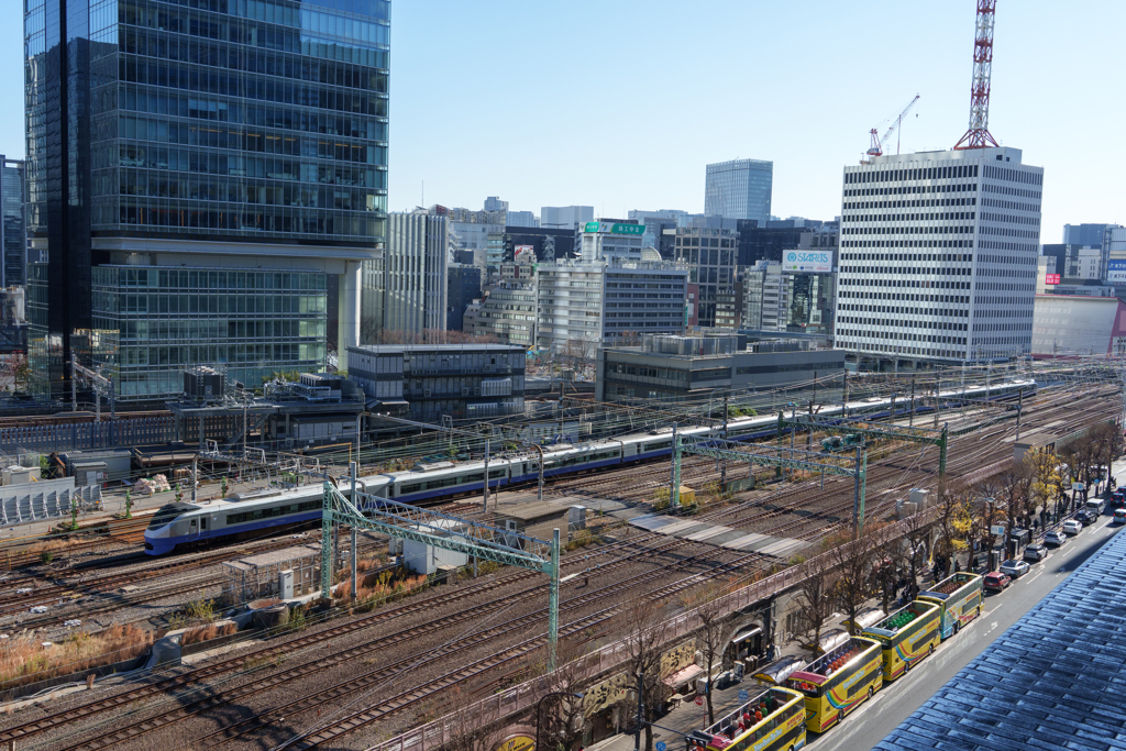 年の瀬の東京駅