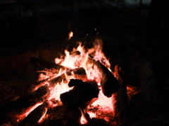 焚き火