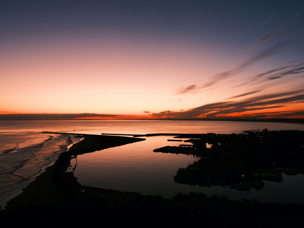 こてつと見た夕焼け