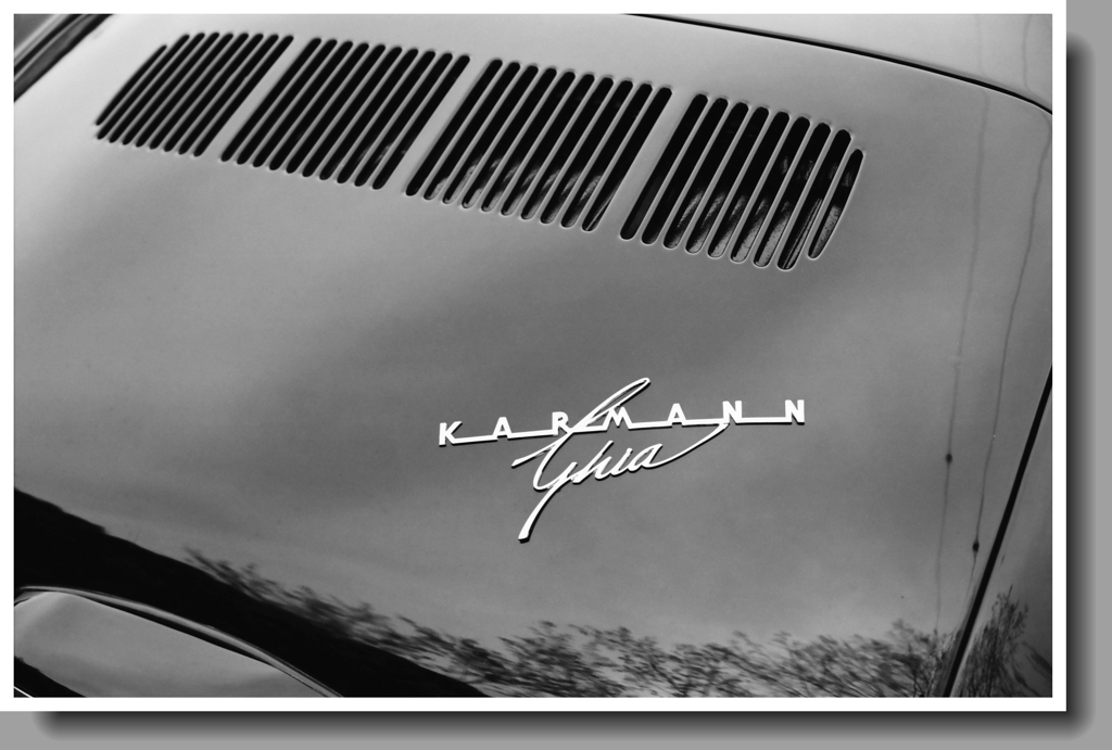 『Karmann Ghia』バックエンブレム