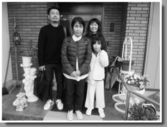 先頭に立つ母の眼力とは… 先頭に立つ母の眼力とは…