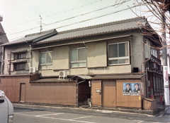 昭和のモルタル木造
