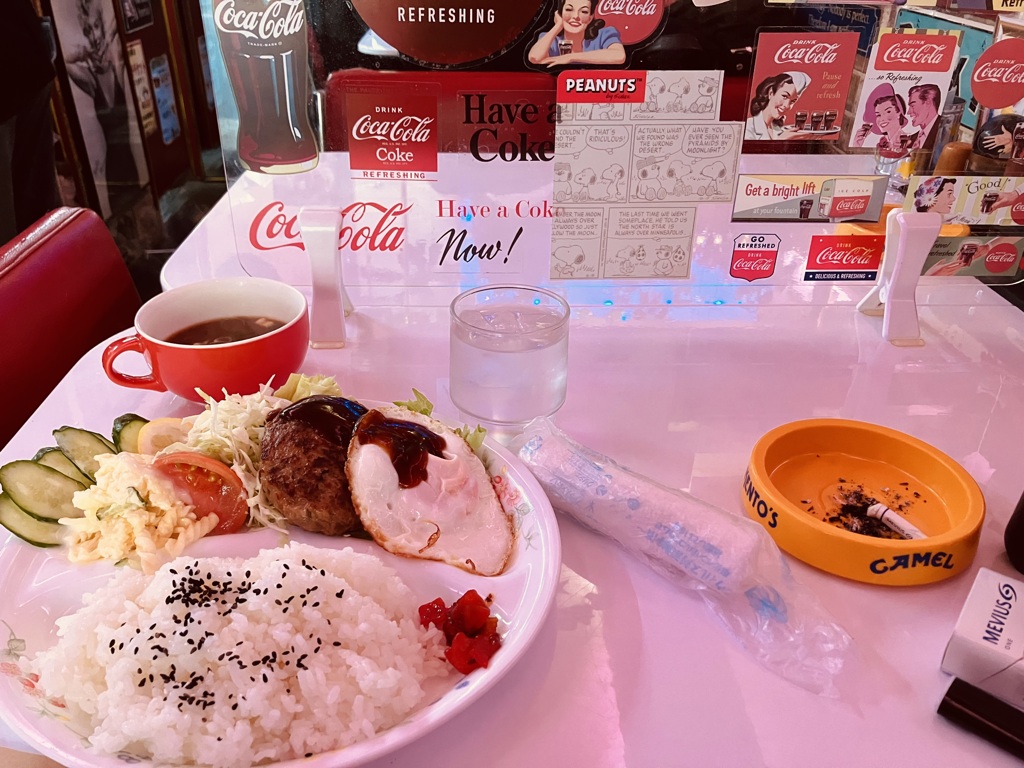 珈琲付きランチプレート¥850円也！(笑