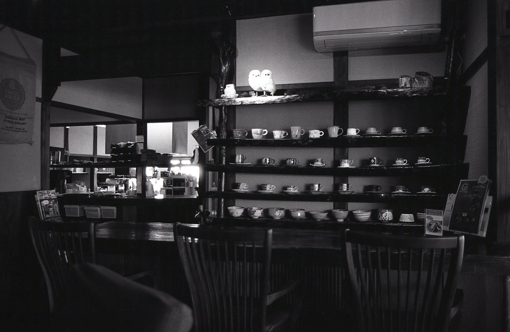 白いふくろうの店内風景