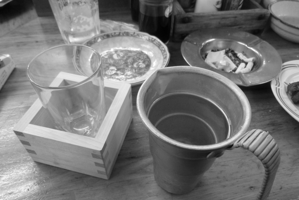 燗酒と枡