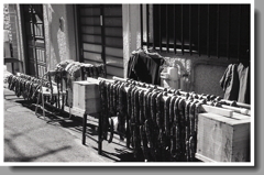 路地のソーセージ？