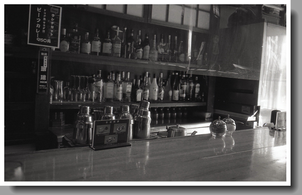 カウンター席のワンショット！