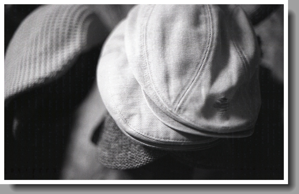 擦り切れたハンチング