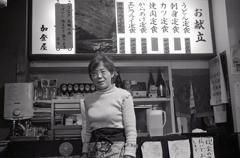 店主の女将さん