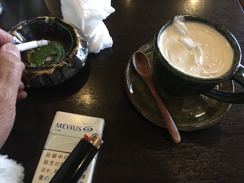 有松宿にてオサレなウインナー