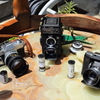 夫々のカメラと夫々のフィルム